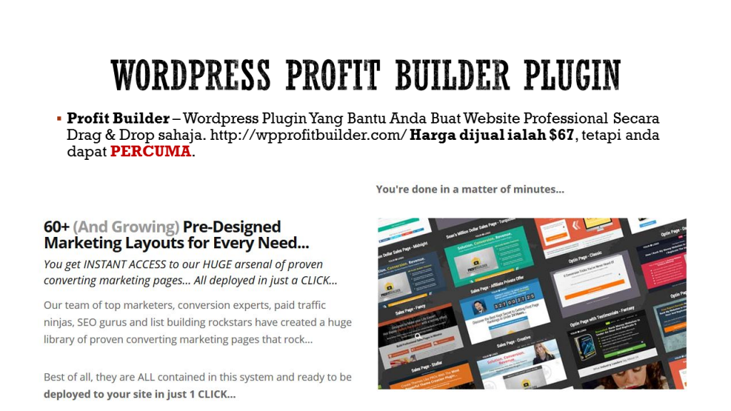 profit builder